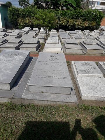 Lápida de Abraham Akerman Berlatzi