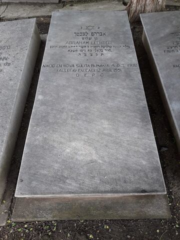 Lápida de Abraham Lechter