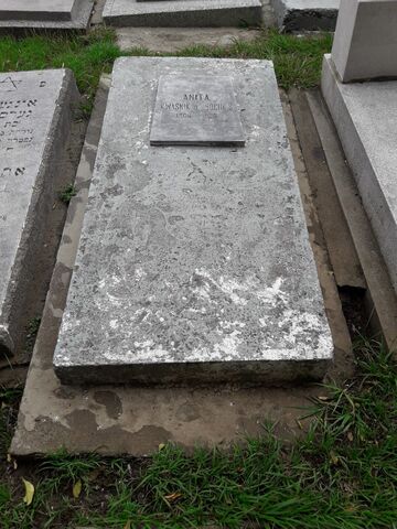 Lápida de Anita Kwasnik de Bochkis
