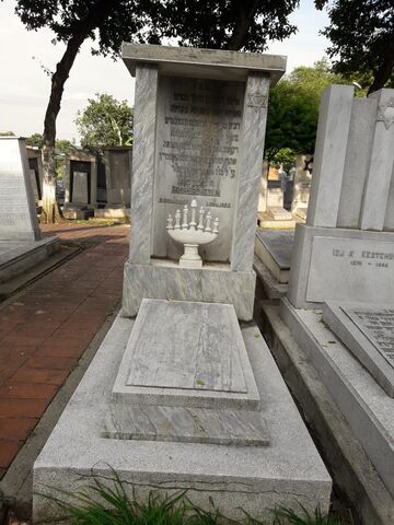 Lápida de Aron Bronstein