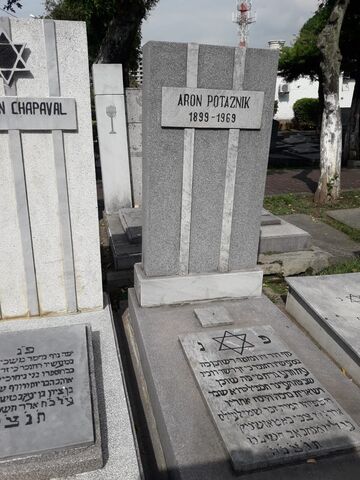 Lápida de Aron Potaznik