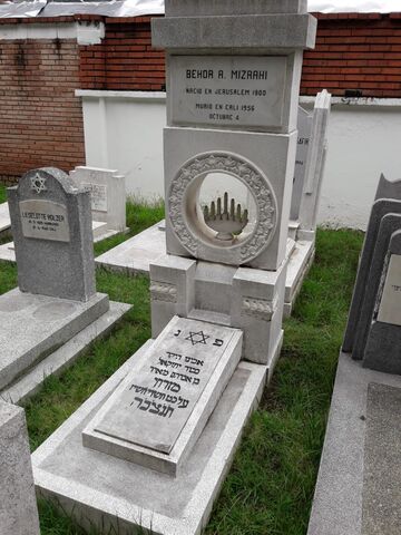 Lápida de Behor Mizrahi