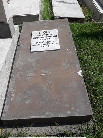 Lápida de Carlos Libman