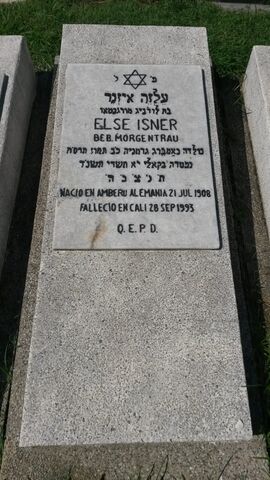 Lápida de Else Isner
