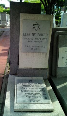 Lápida de Else Neugarten