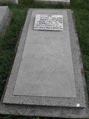 Lápida de Ernest Veis