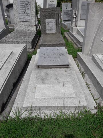 Lápida de Frieda de Rosemberg
