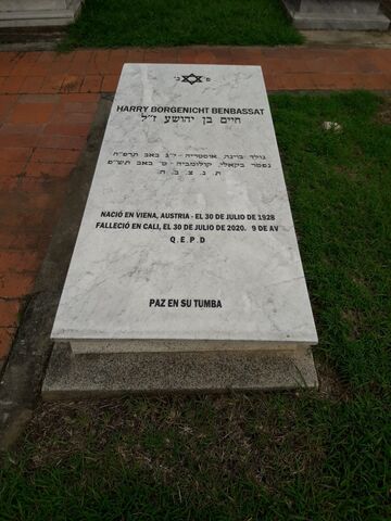 Lápida de Harry Borgenicht