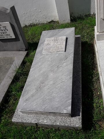 Lápida de Hedwig Jacobson de Giesen