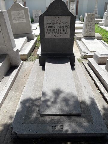 Lápida de Hermann Mendelsohn