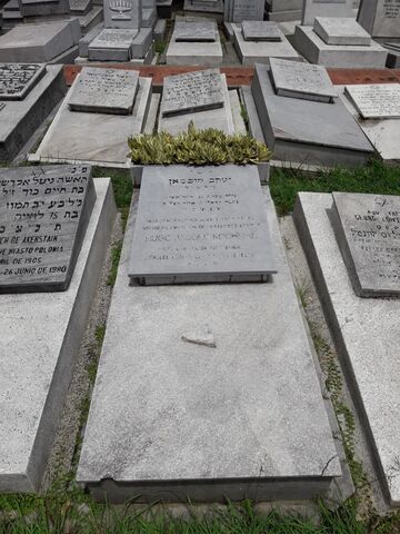 Lápida de Hugo Jacobo Kochman