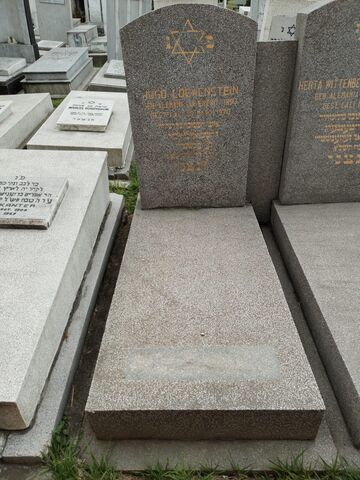 Lápida de Hugo Loewenstein