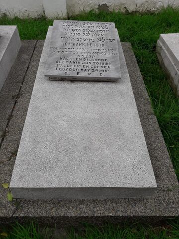 Lápida de Ida Khan de Heid