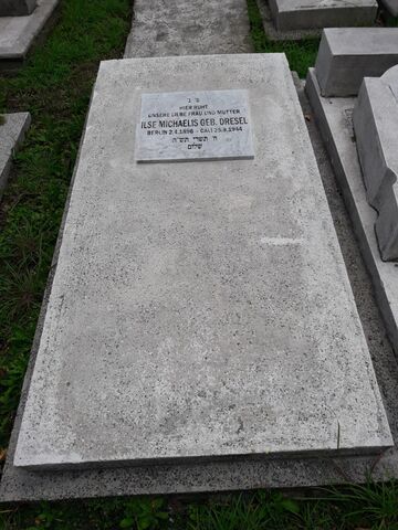 Lápida de Ilse Michaelis