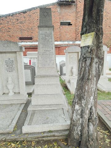 Lápida de Ita Eidelman de Lechter