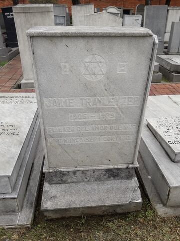 Lápida de Jaime Trayleyzer