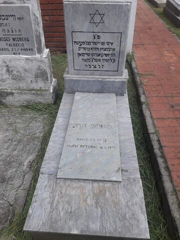 Lápida de Josef Sheinbok