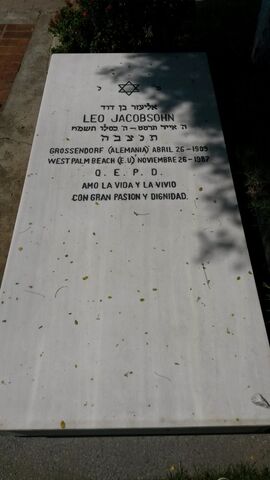 Recuerdo de Leo Jacobsohn