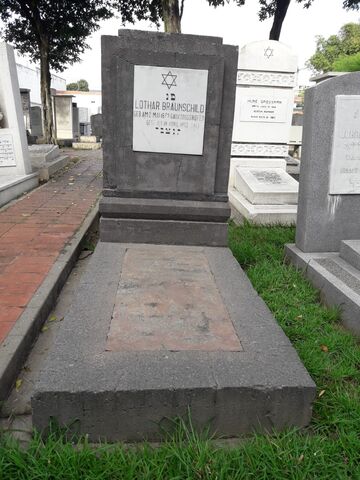 Lápida de Lothar Braunschild