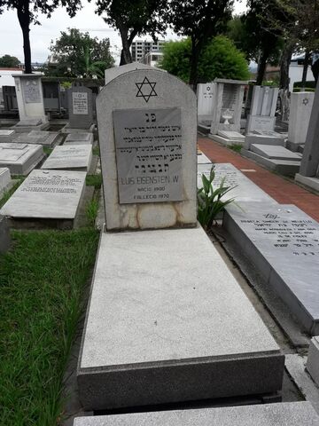 Lápida de Luis Lipa Eisenstein
