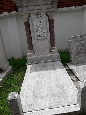 Lápida de Maria Lew de Koremblum
