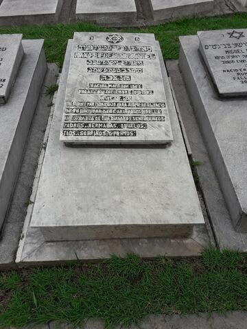 Lápida de Max Friedeberg Zundel
