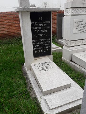 Lápida de Moises David Wagenberg