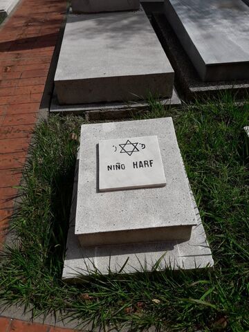 Lápida de Niño Harf