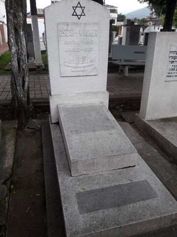 Lápida de Oscar Wagner