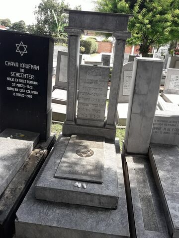 Lápida de Raquel Cheres de Esquenazi