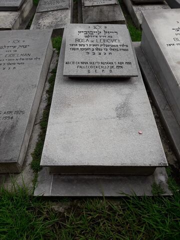 Lápida de Rosa de Leibovich
