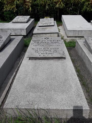Lápida de Rosa Reich Demner