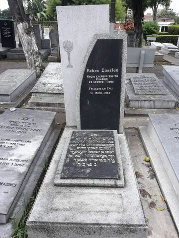 Lápida de Ruben Cresler