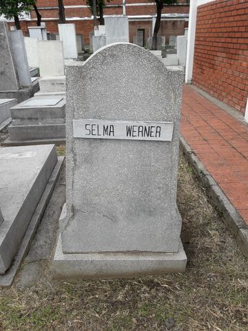 Lápida de Selma Werner