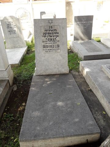 Lápida de Siegfried Lob